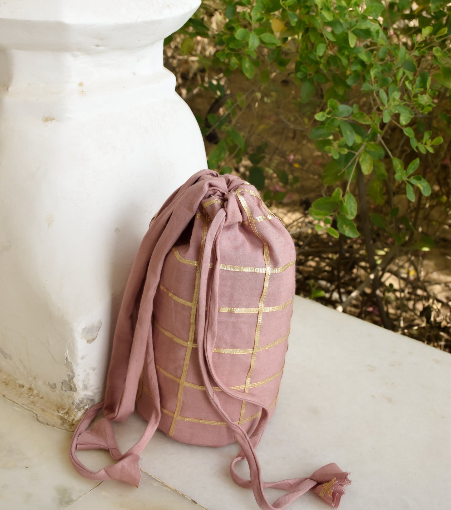 Blush Pink Potli Bag