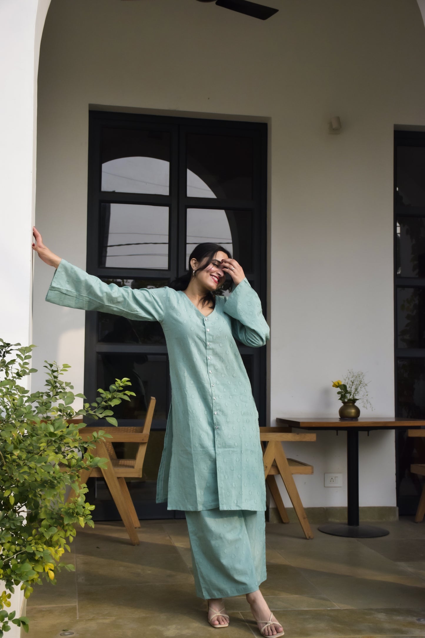 Fiza Cotton Coord Set