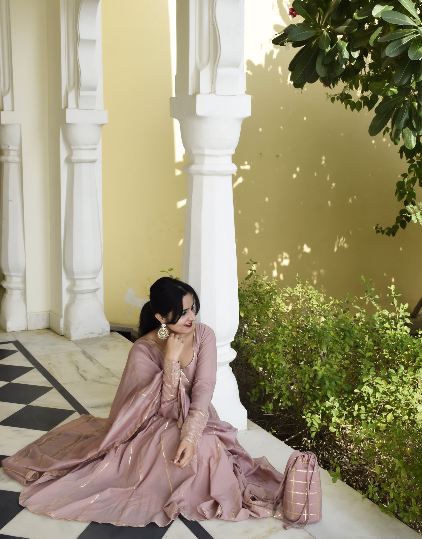 Blush Pink Potli Bag