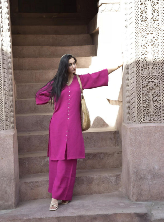 ARYA LINEN CO-ORD SET