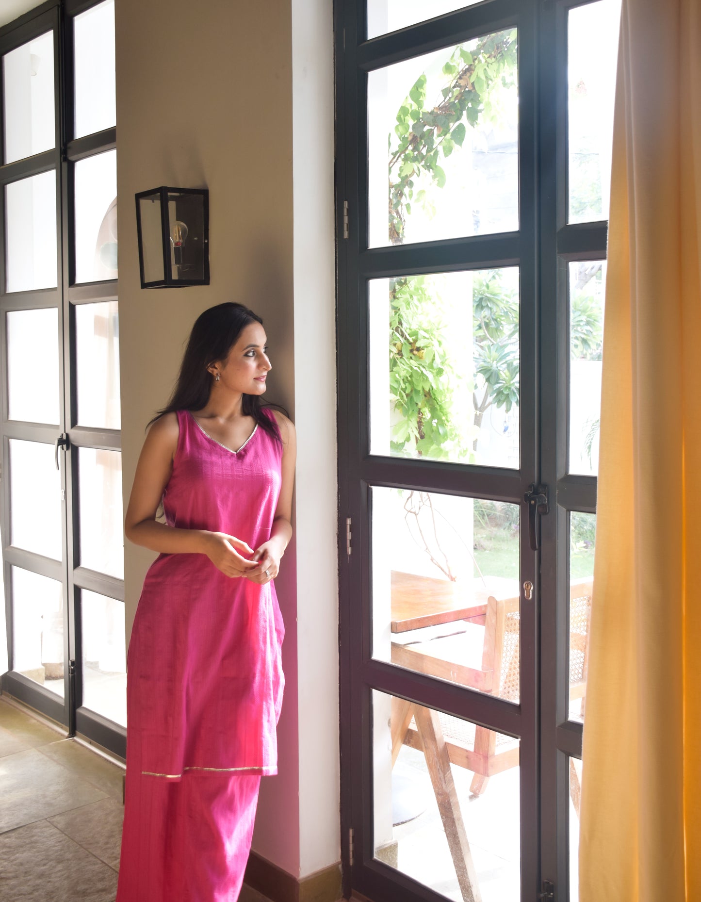 Diana Pink Kurta Set