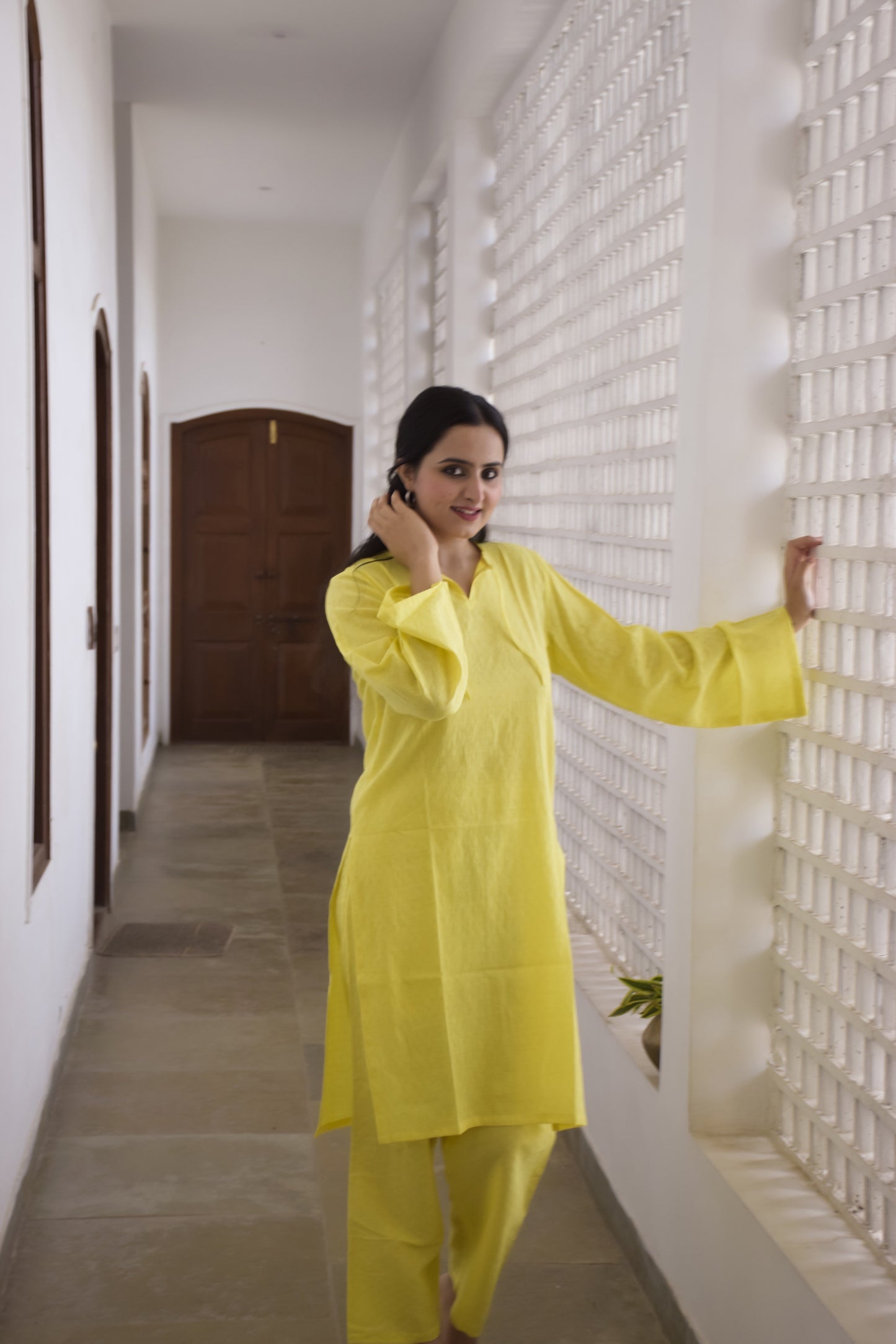 Buttercup Bloom Kurta Set