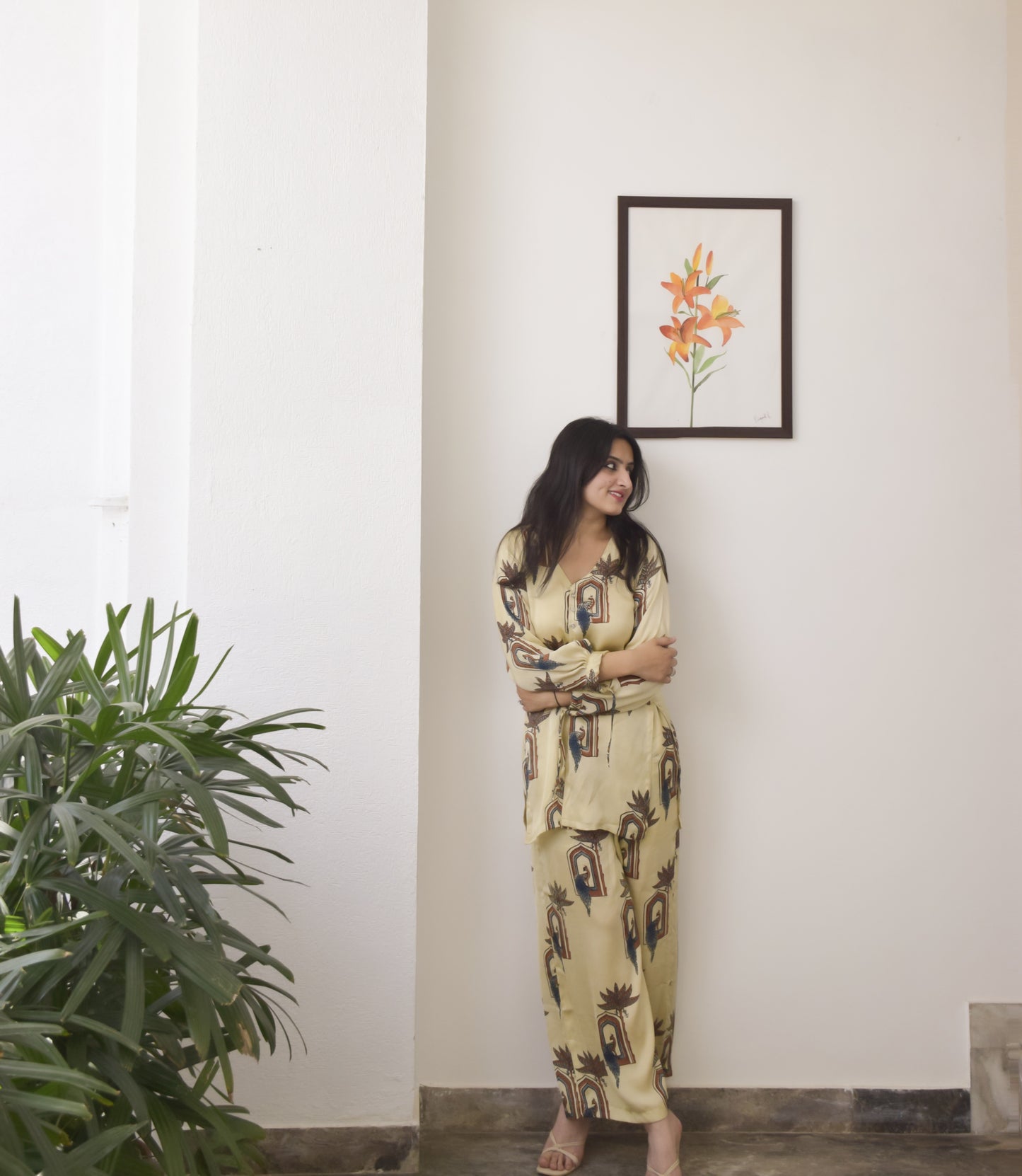 PEACOCK CO-ORD SET