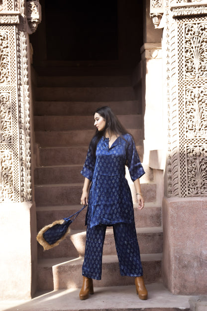 Mehar Hand Block Printed Co-ord Set
