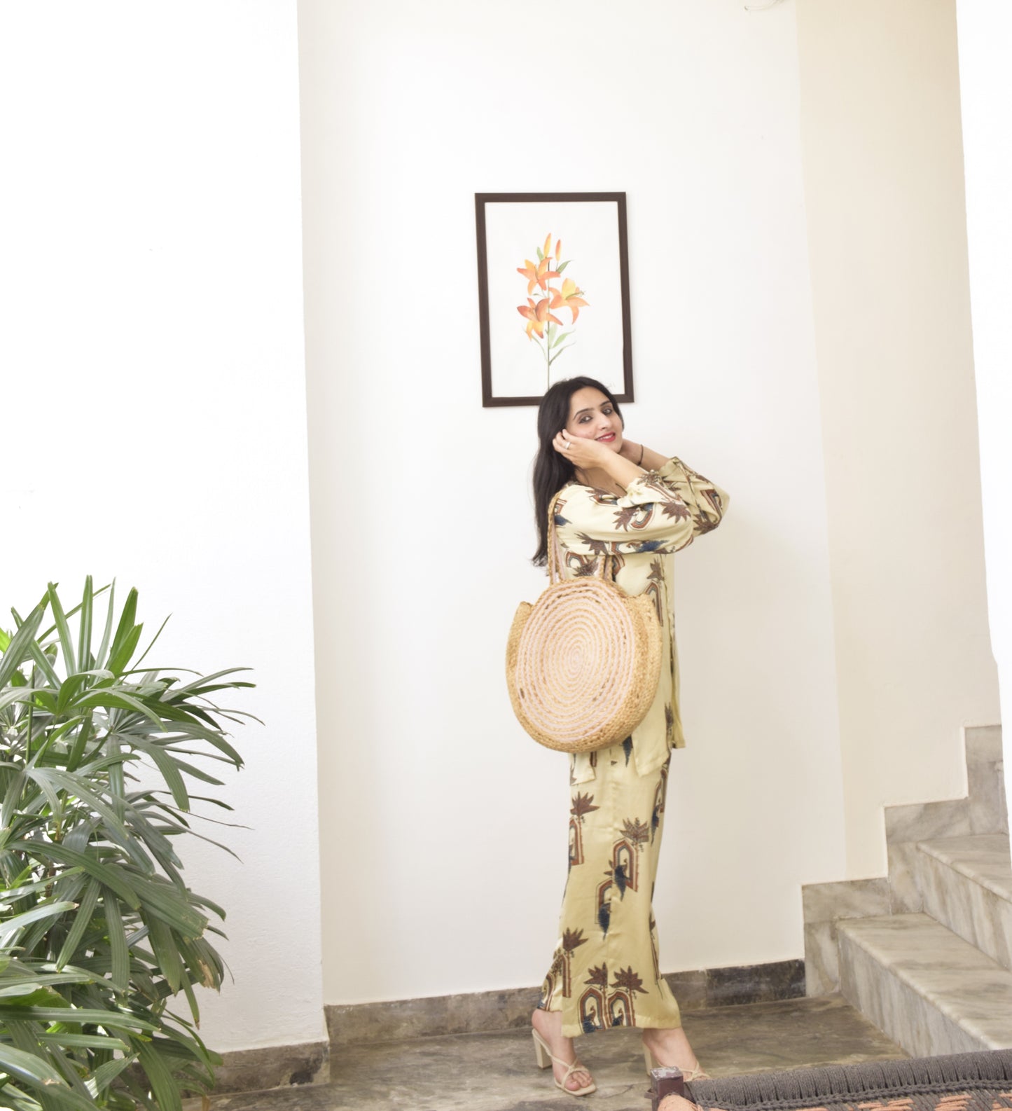 PEACOCK CO-ORD SET