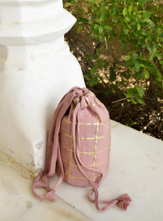 Blush Pink Potli Bag