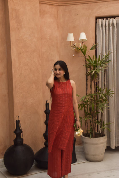 Rosy Kurta Set