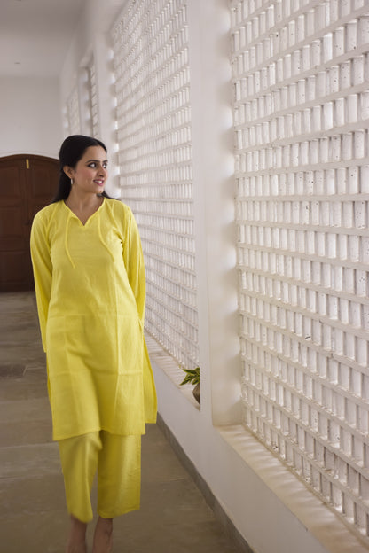 Buttercup Bloom Kurta Set