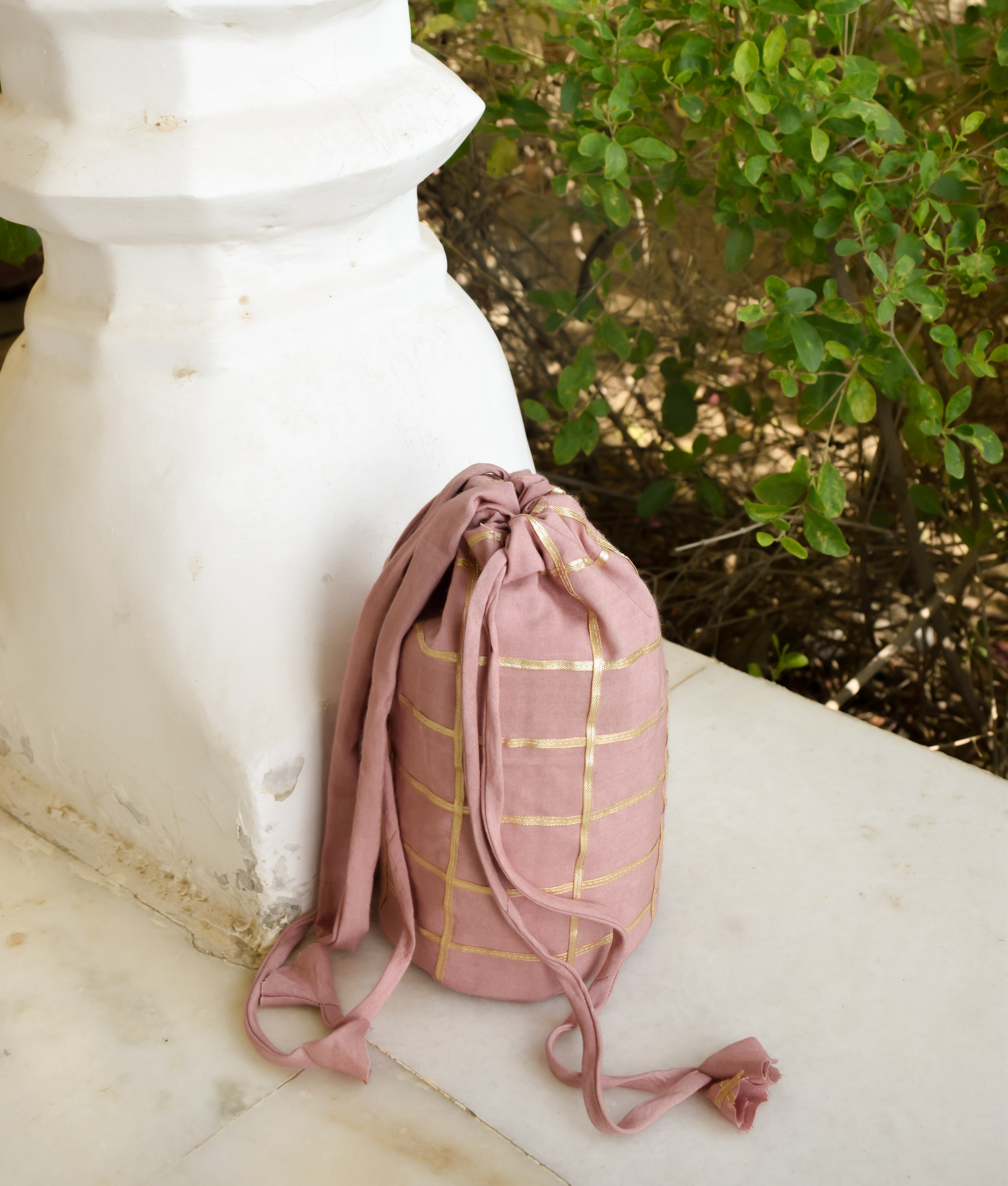 Blush Pink Potli Bag
