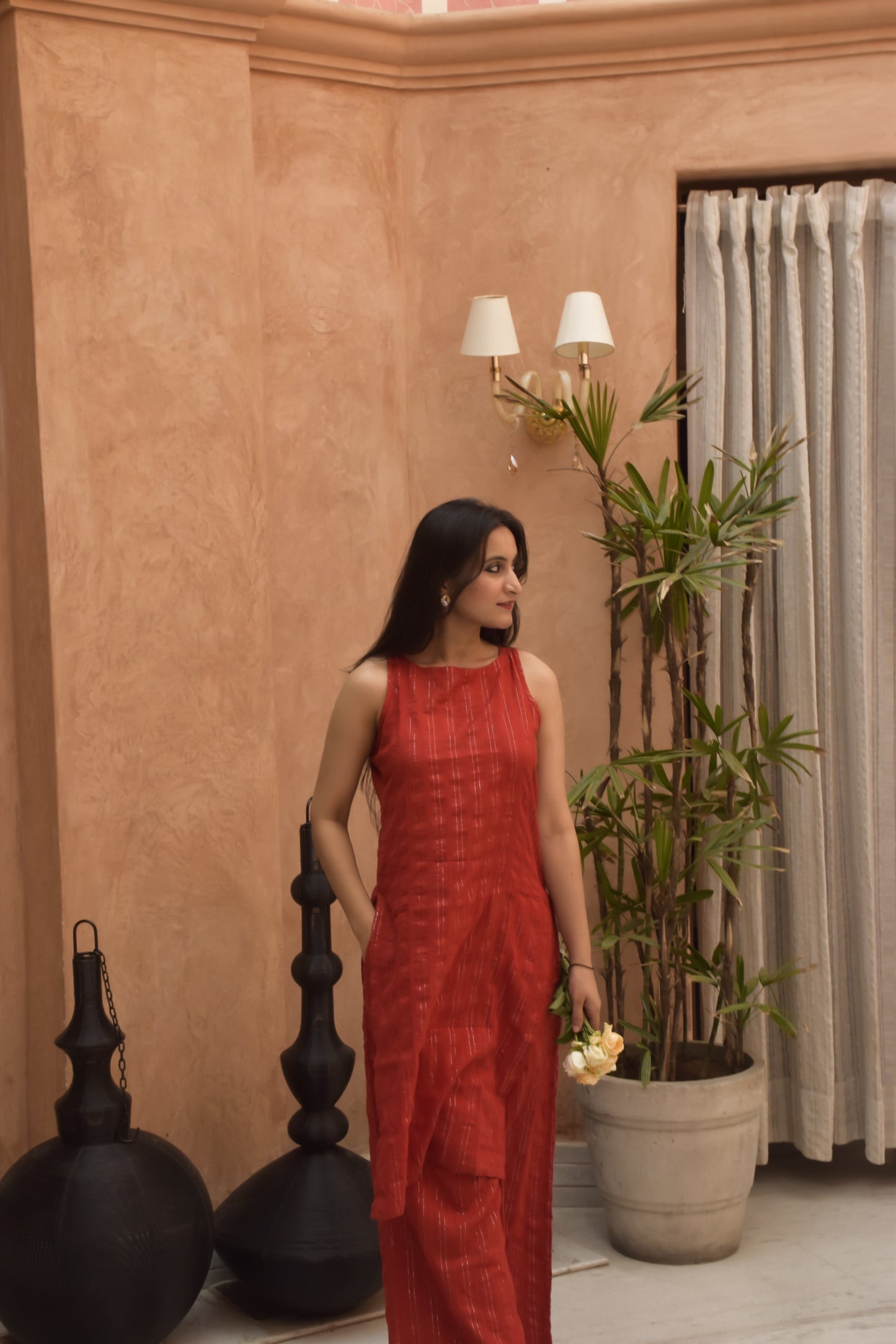 Rosy Kurta Set