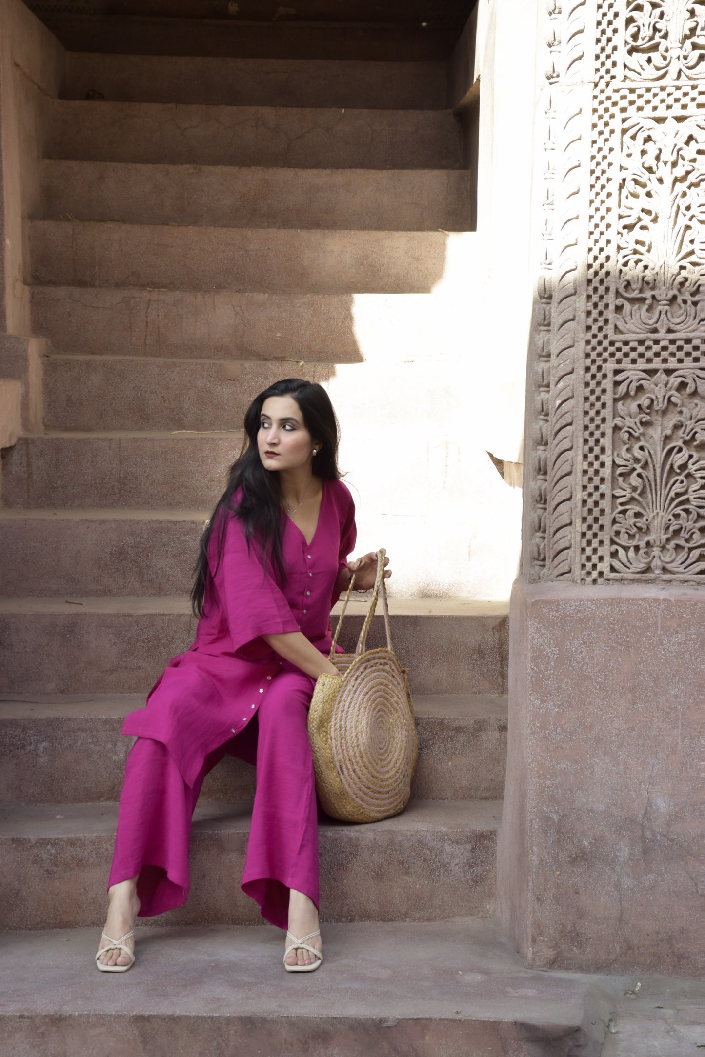 ARYA LINEN CO-ORD SET