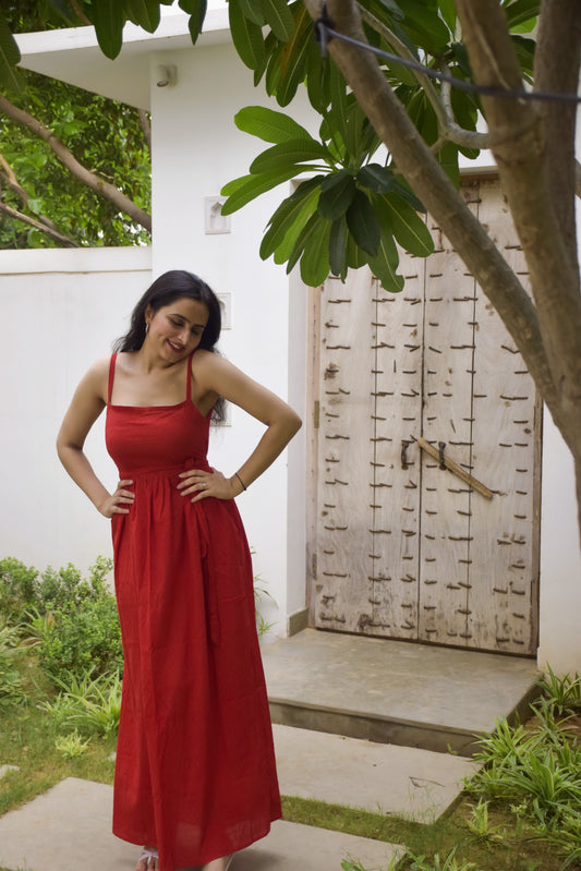 Scarlet Red Dress